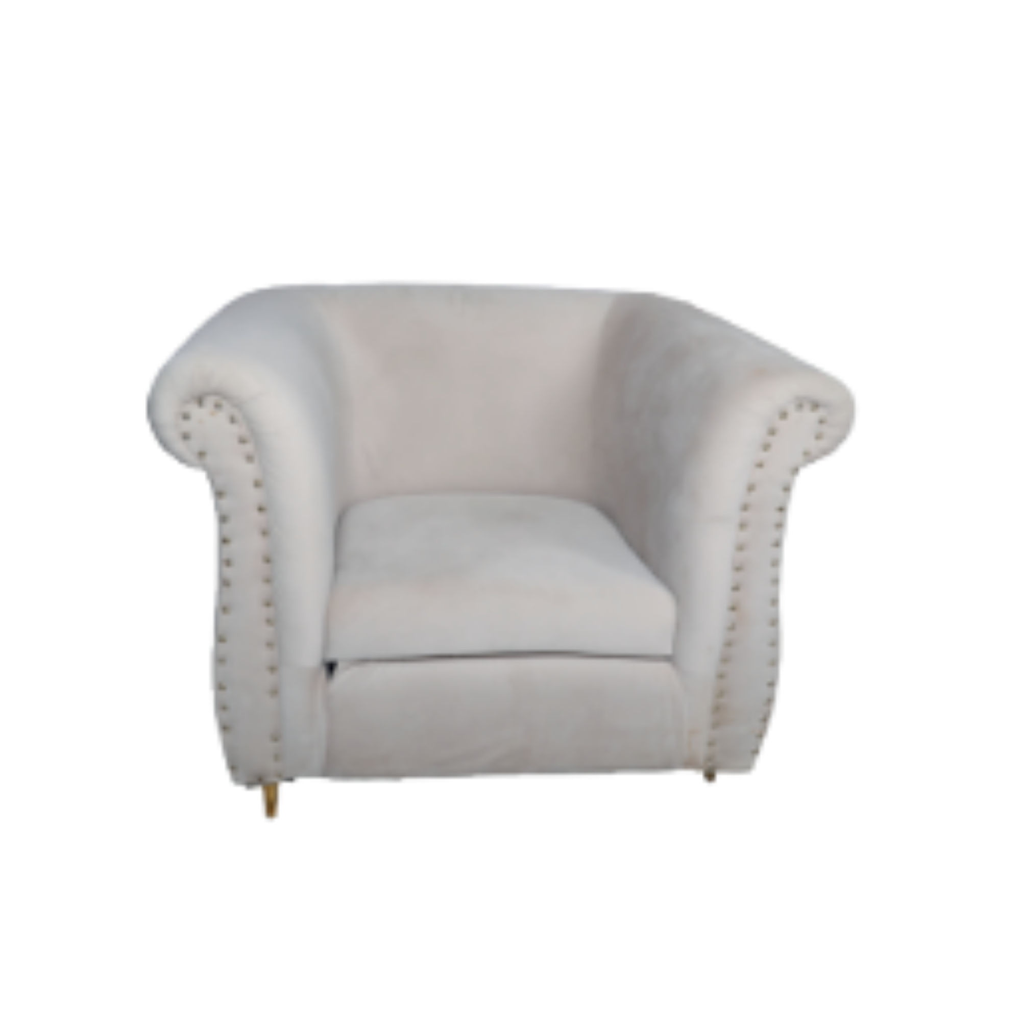 Grey Teddy Sofa - Single Seater